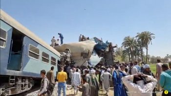 Egipto: Accidente ferroviario dejó hasta el momento 32 fallecidos y 86 heridos
