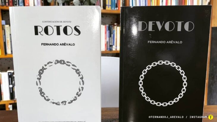 El autor Fernando Arévalo presenta la continuación del libro "Devotos". “Rotos”, es novela de ficción que aborda temáticas sociales. Foto: @fernandoj_arevalo / Instagram